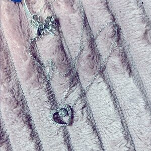 Swarovski Crystal Heart Pendant
With earrings